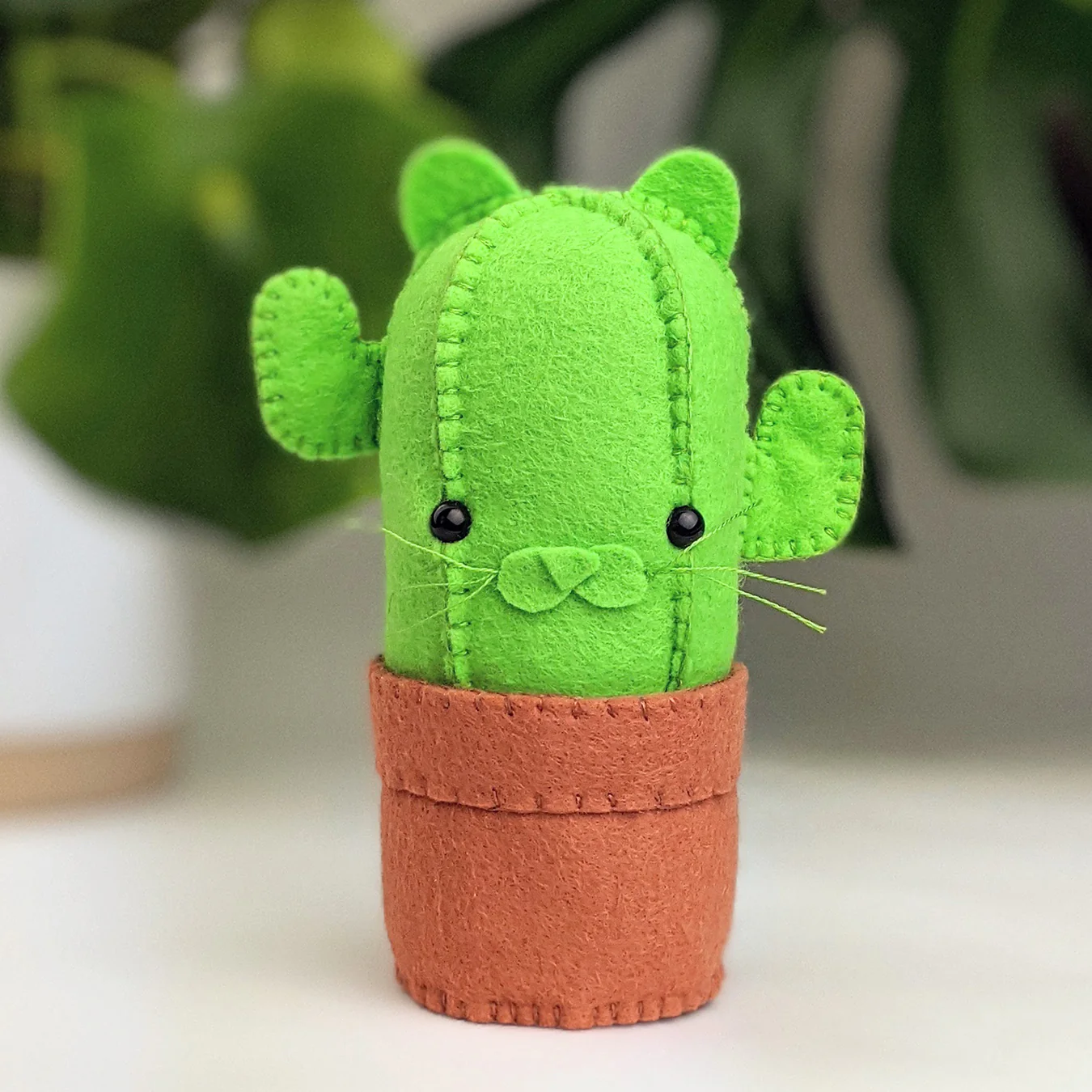 Catcus Hand Stitching Felt Kit - Image 2