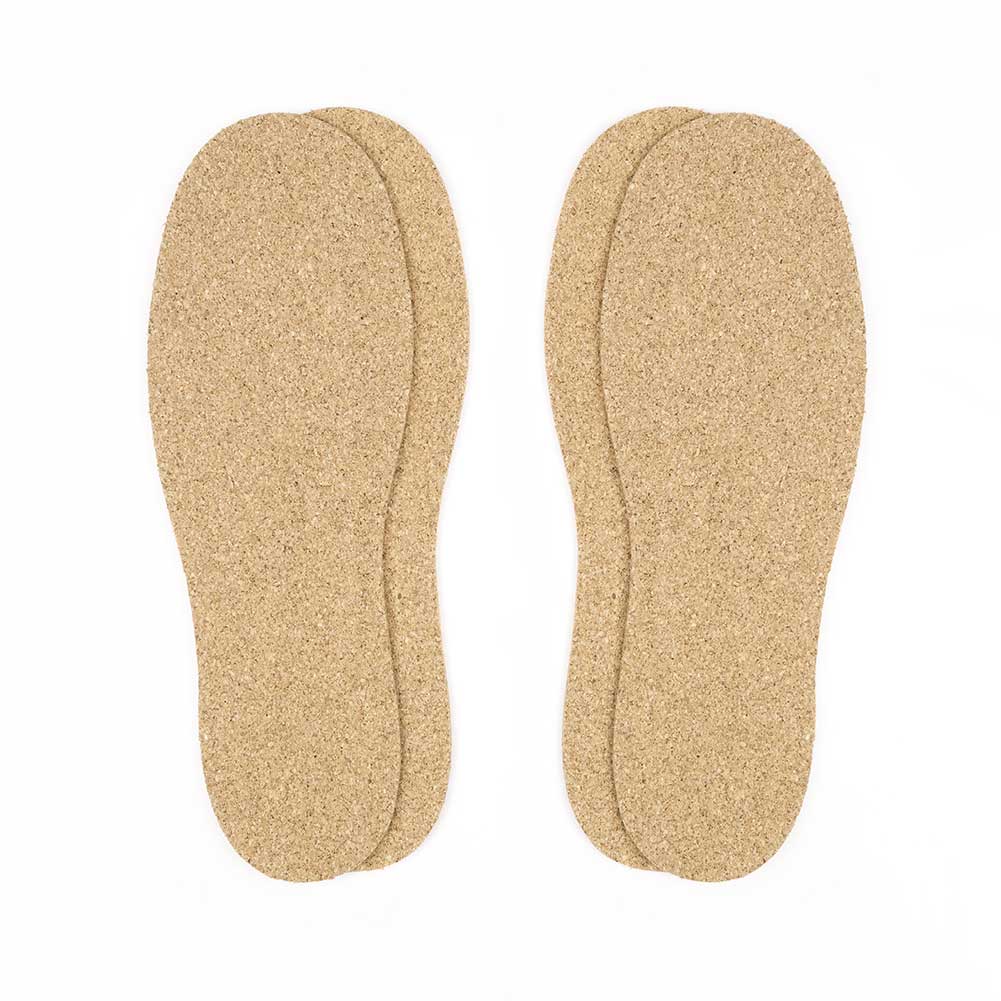 Cork Insoles - 2.5mm Thick, 2 Pair - Image 8