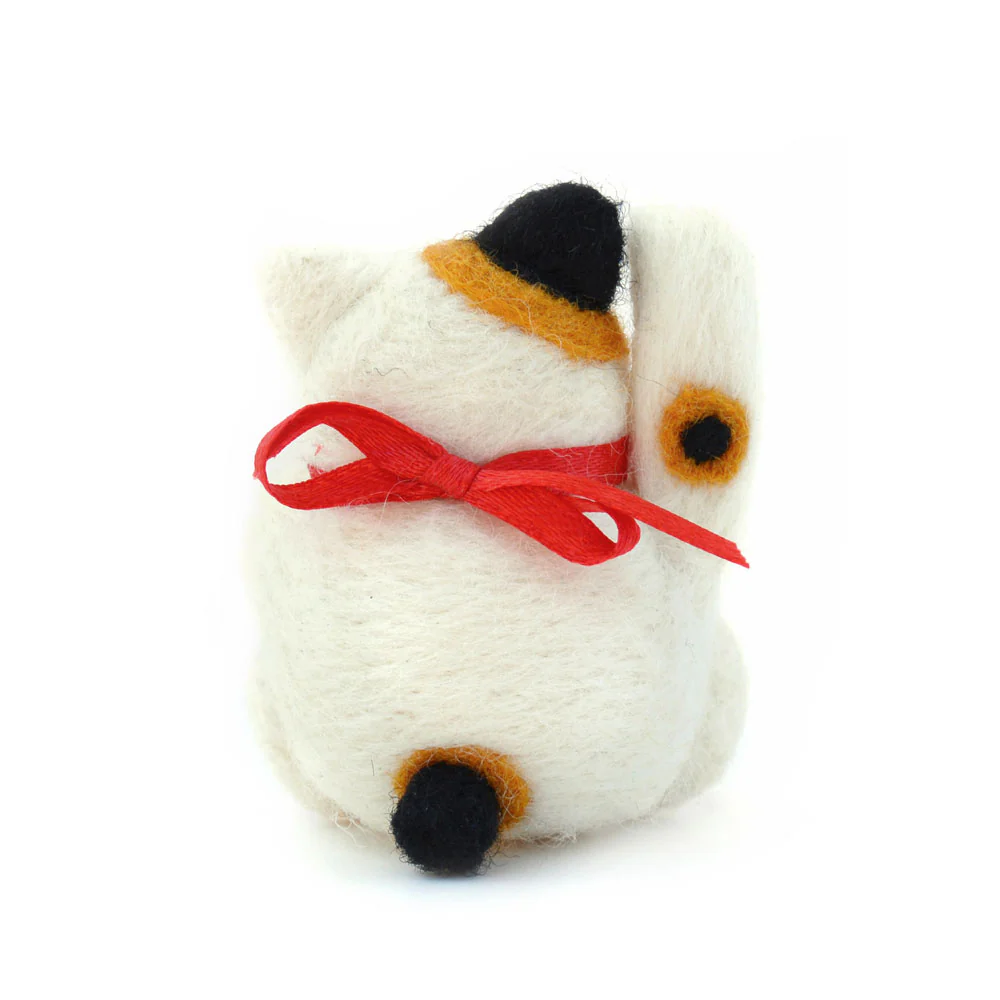 Lucky Cat Needle Felting Kit - Image 4