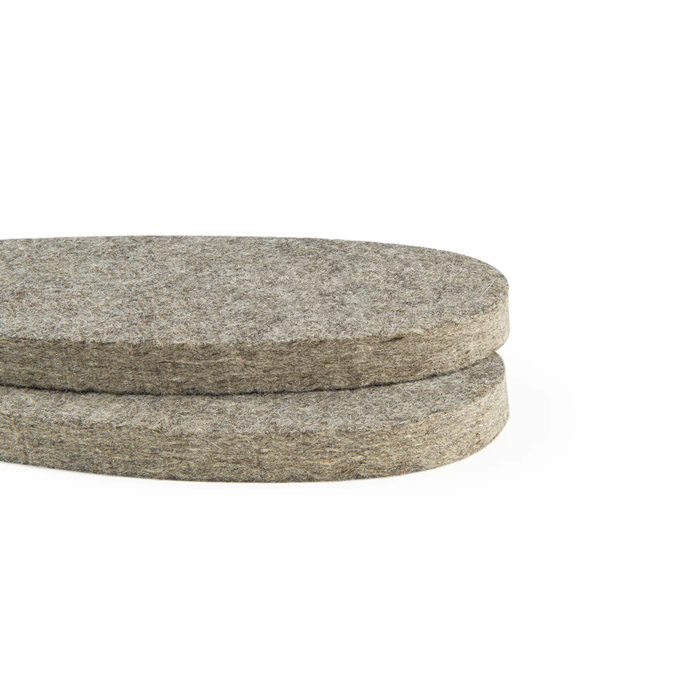 Wool Felt Insoles - 13mm Thick, 1 Pair - Image 10