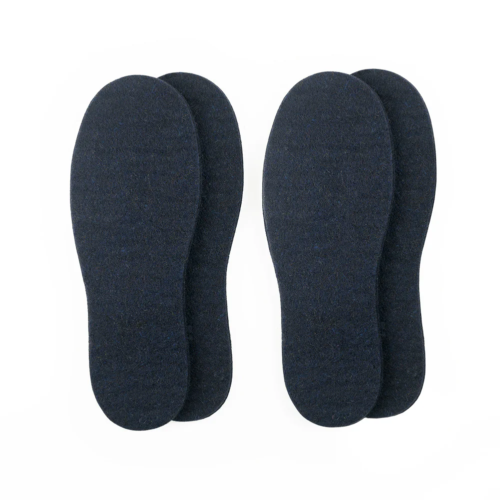Wool Felt Insoles - 8mm Thick, 2 Pair - Image 8
